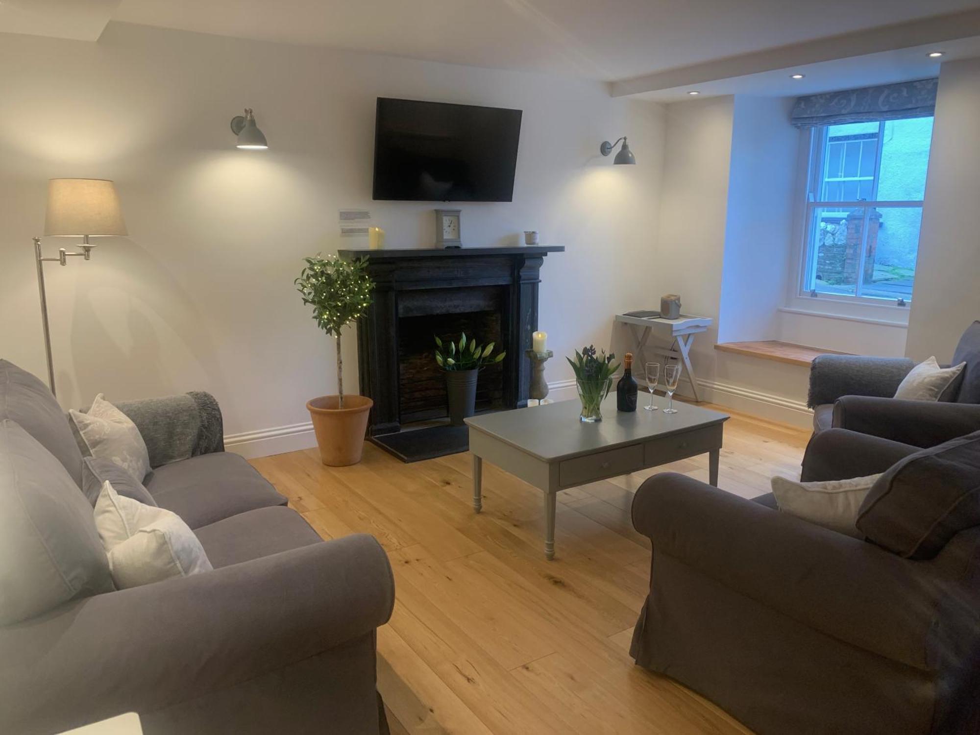 Georgian Holiday Apartment In Boscastle Bagian luar foto